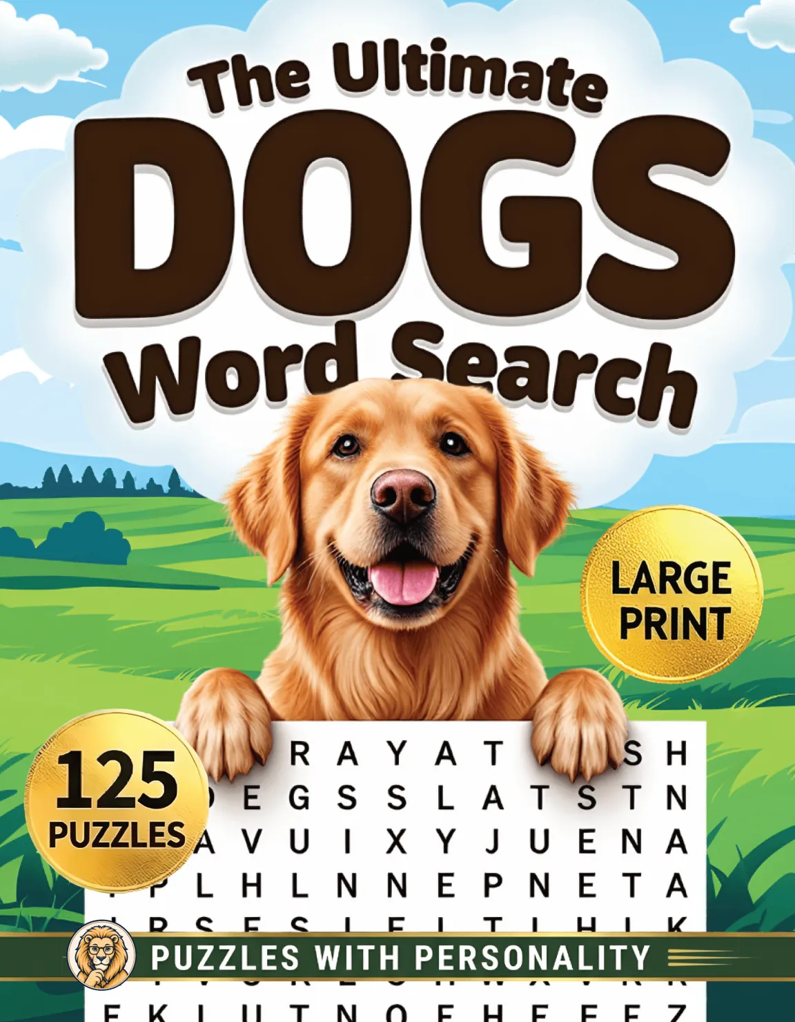 The Ultimate Dogs Word Search cover