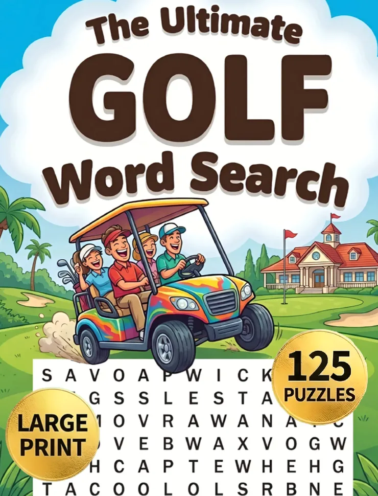 Golf Word Search cover
