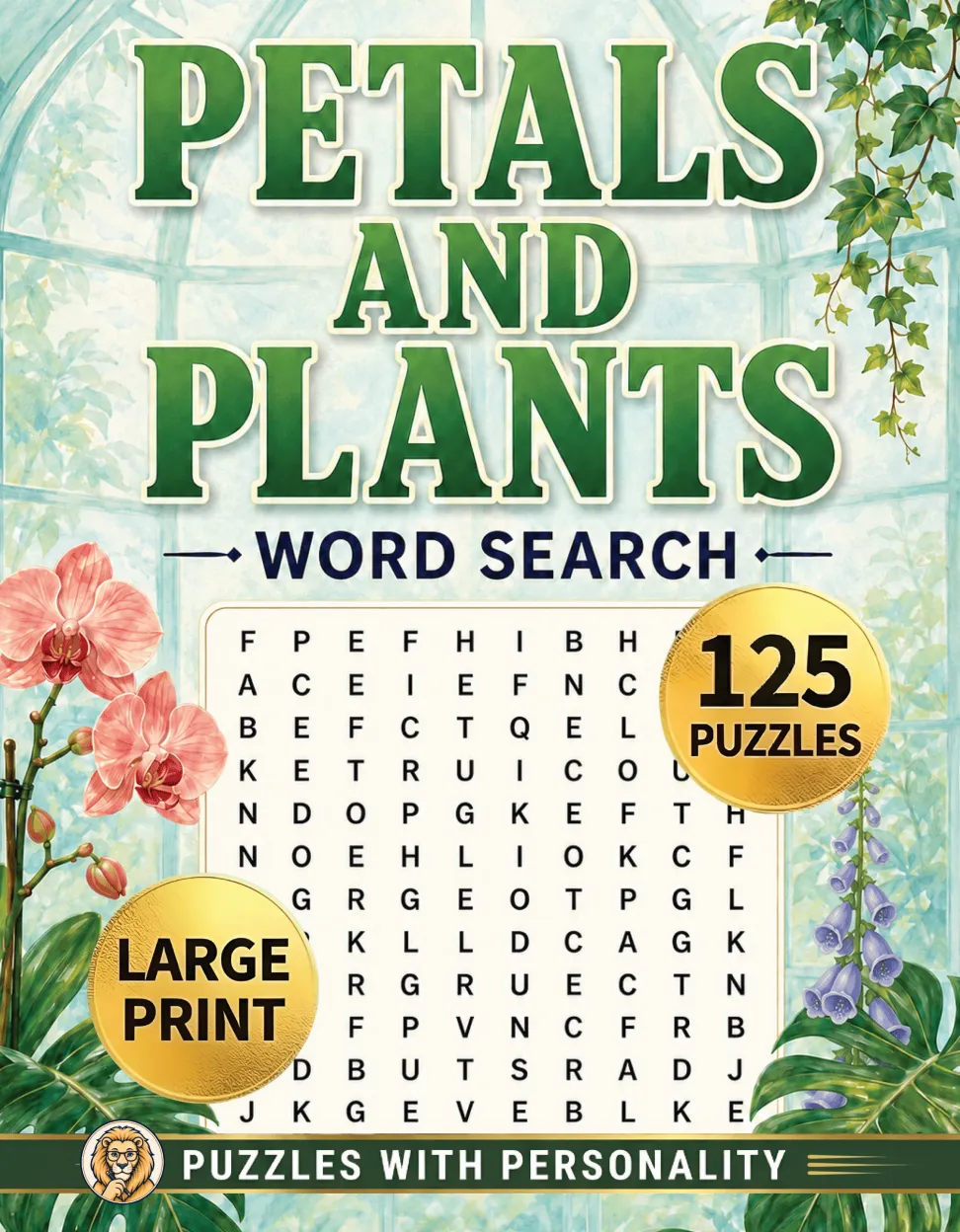 Petals & Plants Word Search cover